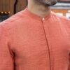 Стильная оранжевая мужская рубашка Арт.:6753